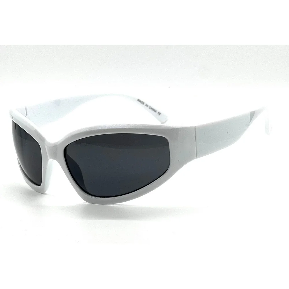 Women Men Sunglasses Fashion Shield Retro Luxury‎ Style Outdoor White Frame New